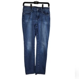 Lucky brand women's blue wash Brooke straight leg jeans size 6/28